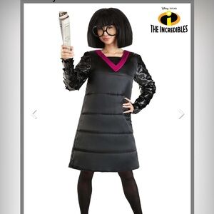 Disney The Incredibles Black and Pink Costume